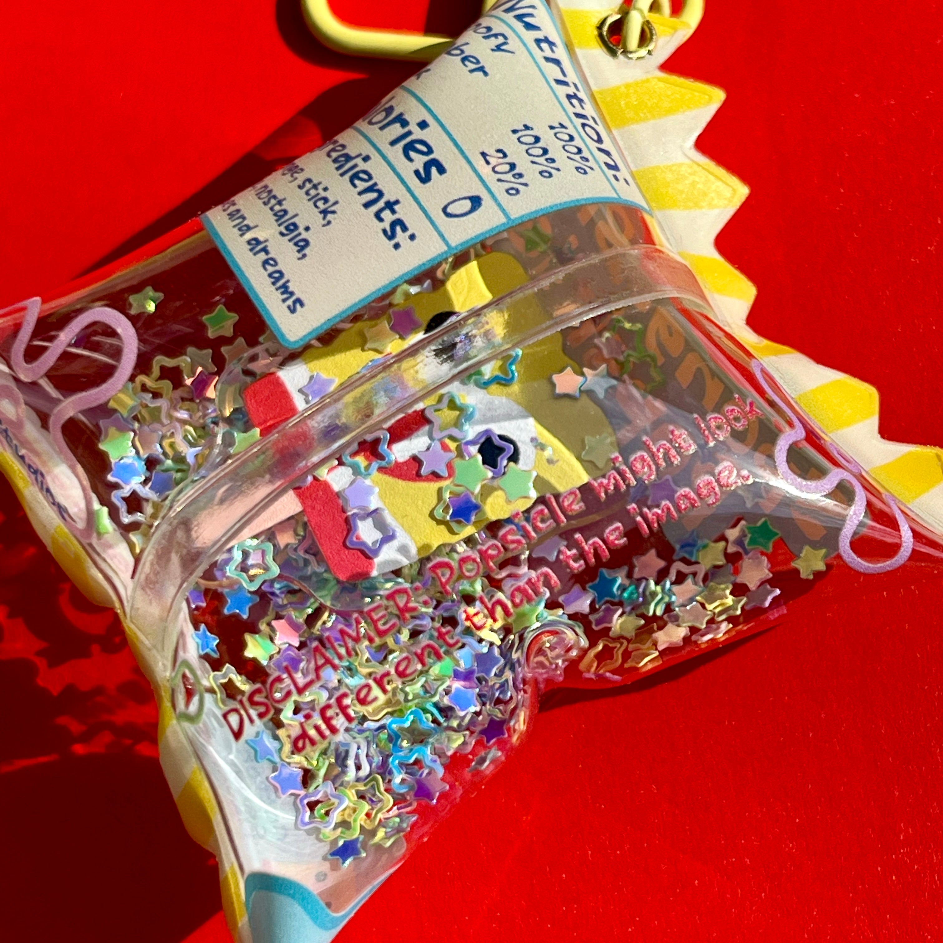 SpongeBro Popsicle Shaker Keychain