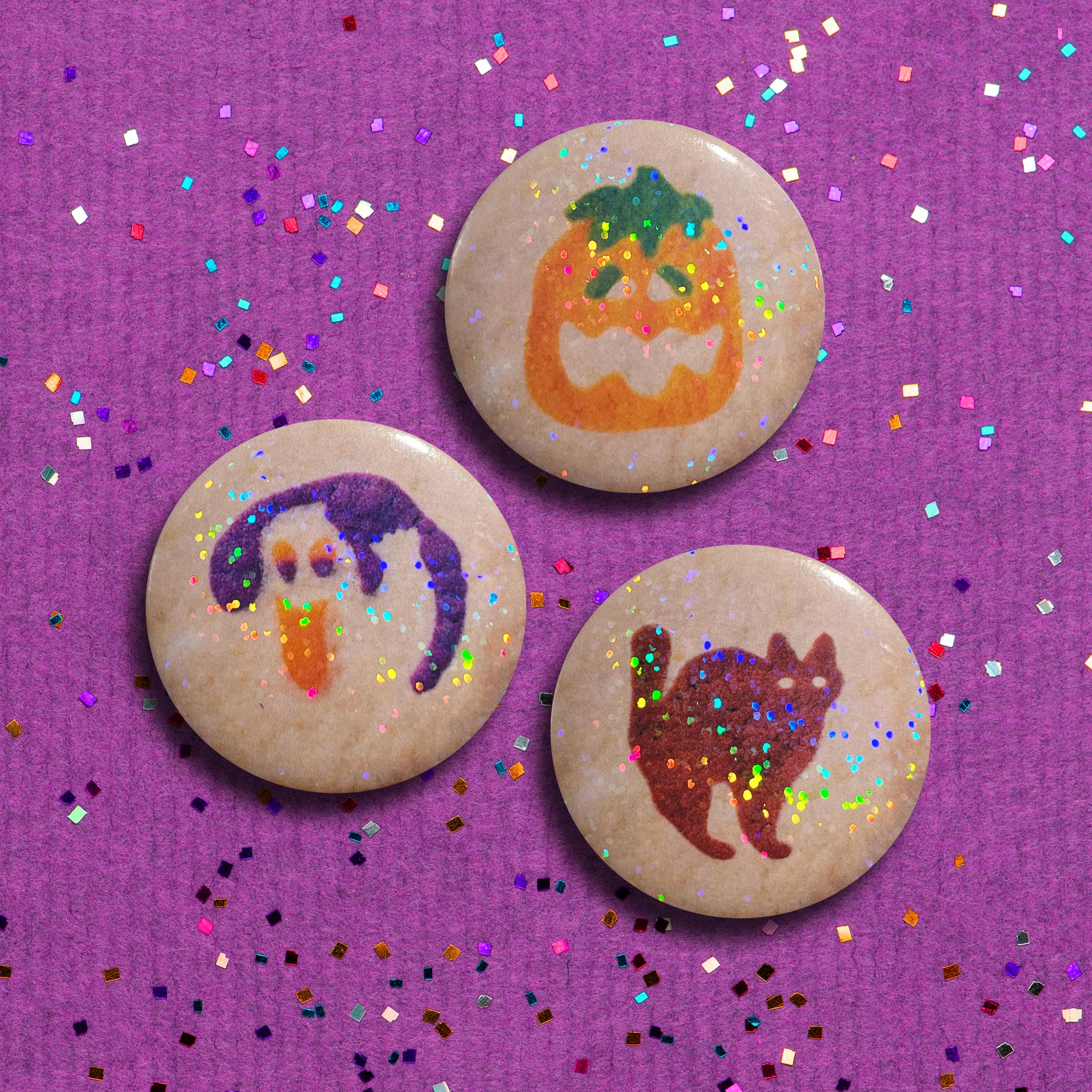 Halloween Sugar Cookie Pin Pack