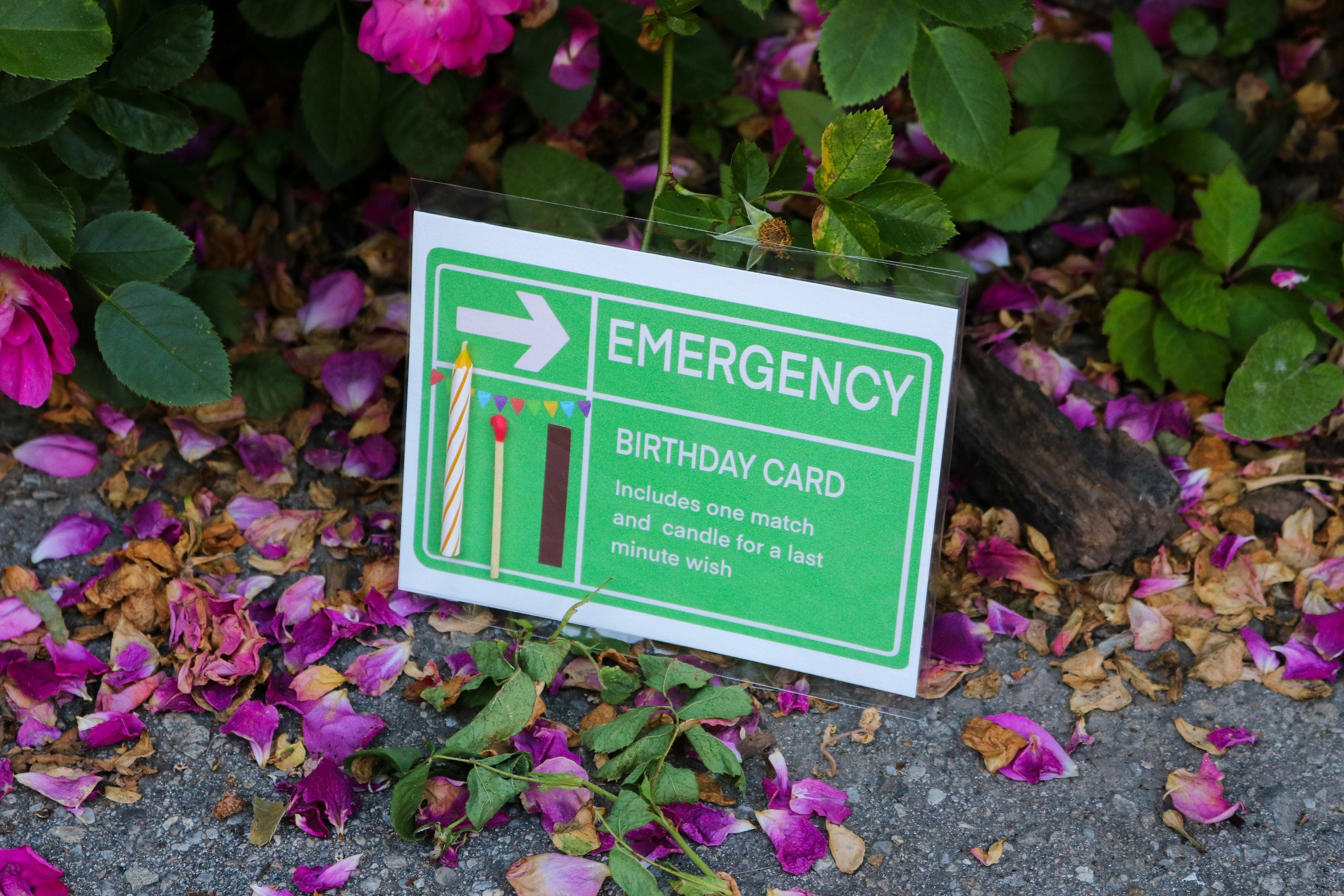 Emergency Birthday Card