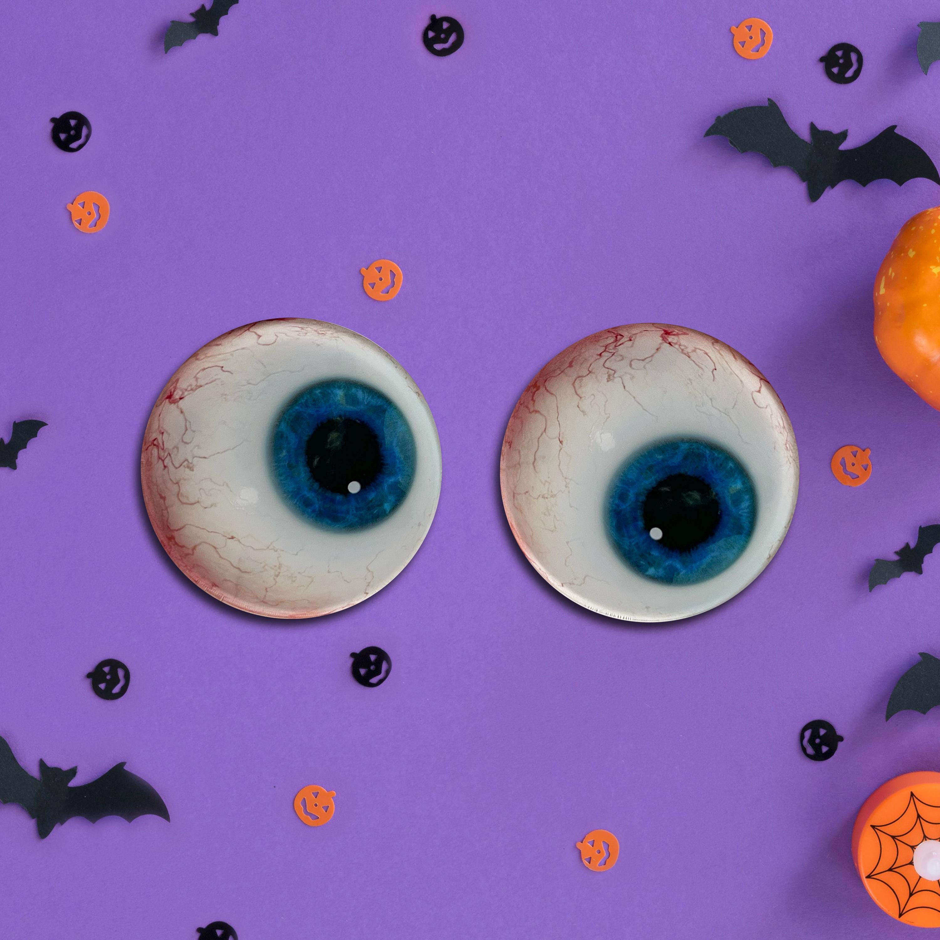 Spooky Eyeball Acrylic Coaster Set of 2