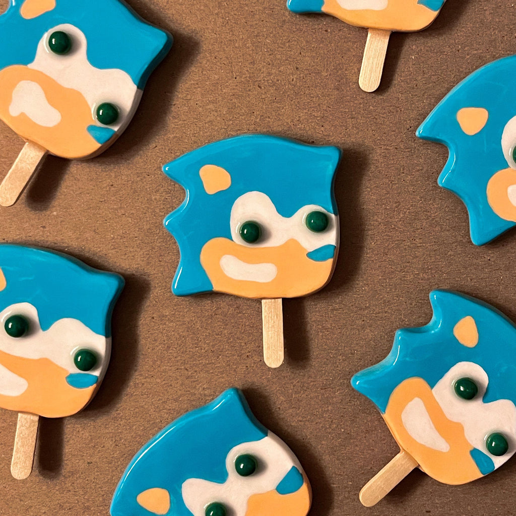 Hedgehog Popsicle Magnet