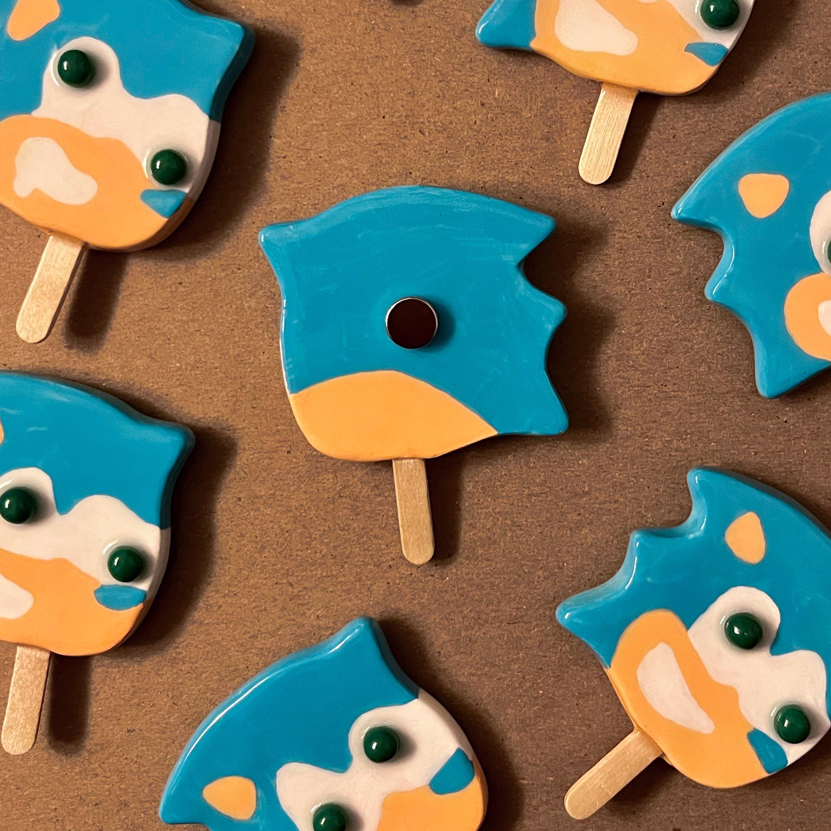 Hedgehog Popsicle Magnet