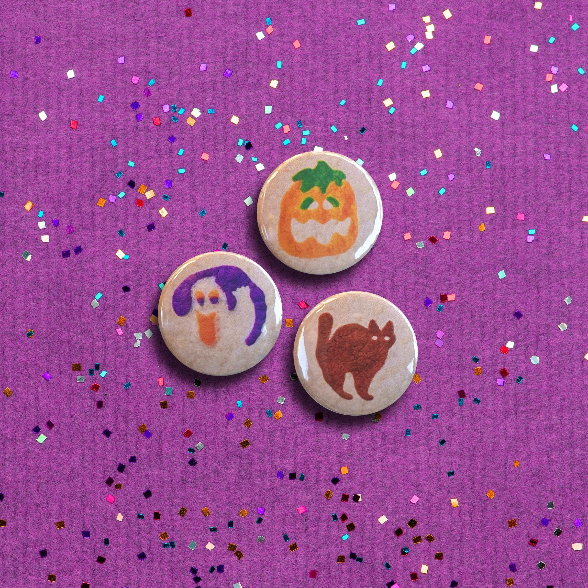 Halloween Sugar Cookie Pin Pack