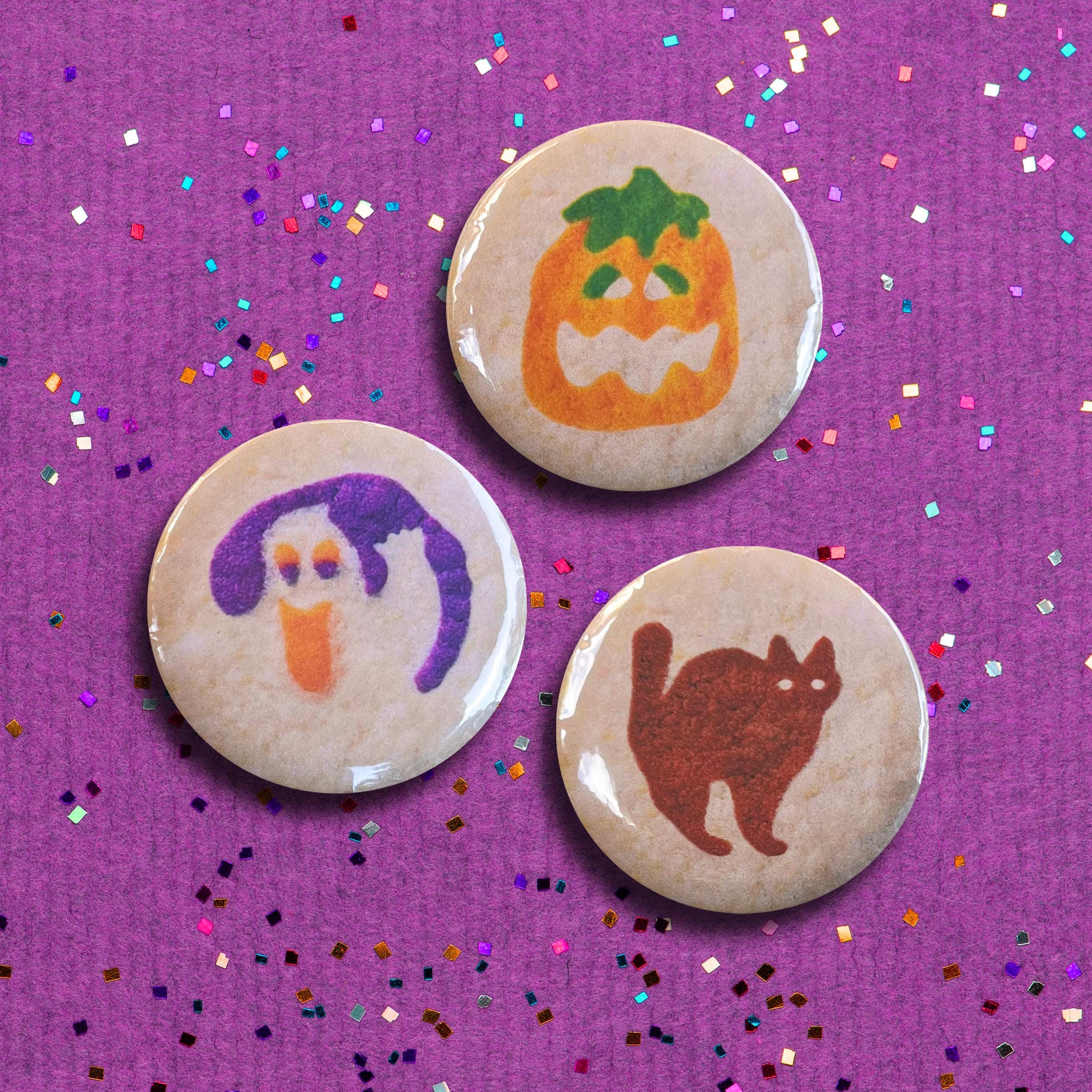 Halloween Sugar Cookie Pin Pack