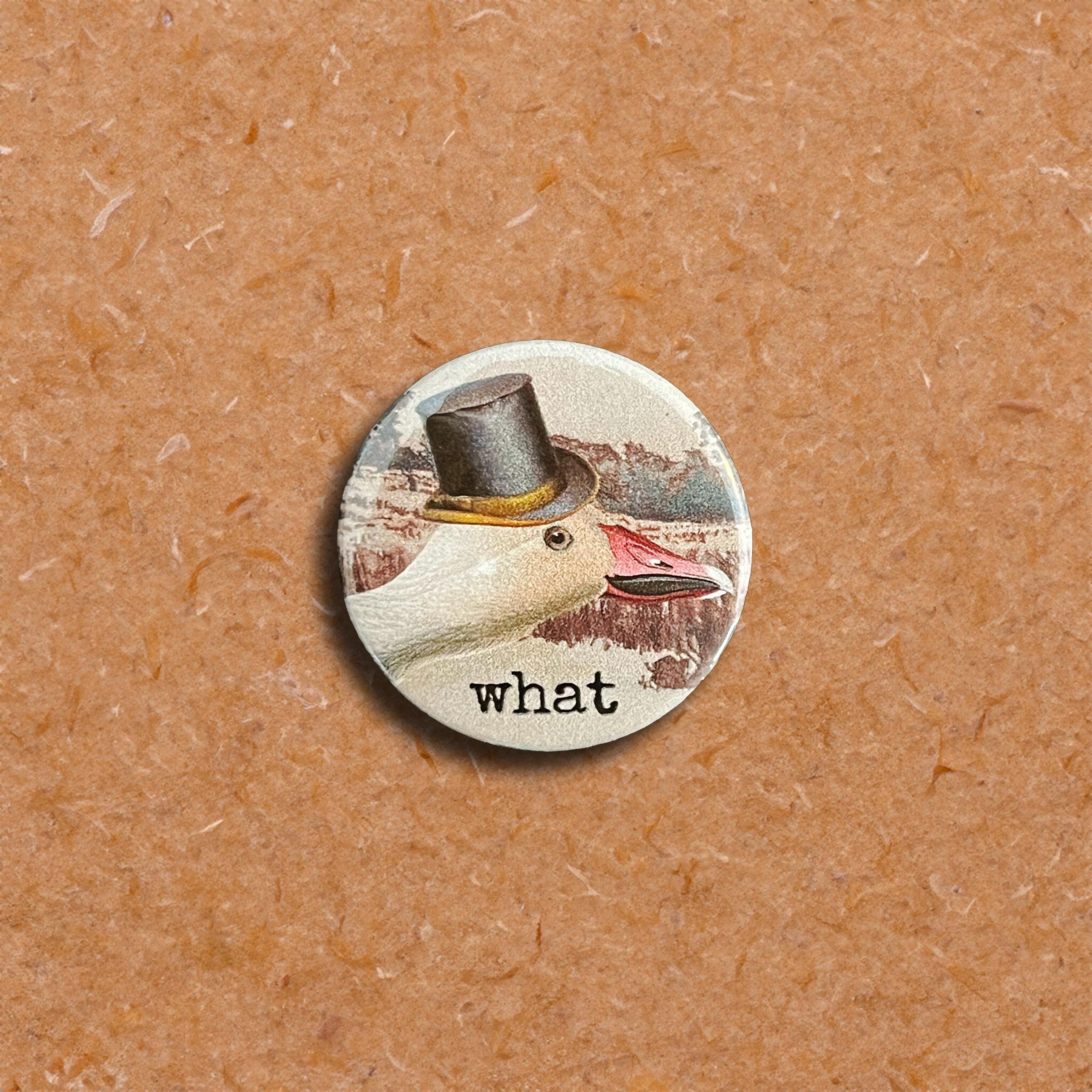 Certified Silly Goose Pinback Button Set